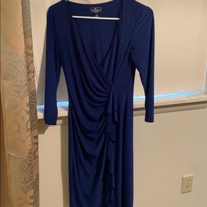 Sexy Royal Blue Sheath Dress
